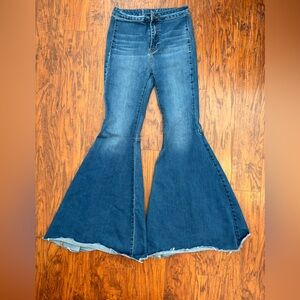 Free People Just Float On Flare Jeans